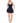 LISBON MESH SKATER TANK DRESS - BLACK - Spinwave Pickleball Inc.