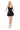 LISBON MESH SKATER TANK DRESS - BLACK - Spinwave Pickleball Inc.