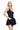 LISBON MESH SKATER TANK DRESS - BLACK - Spinwave Pickleball Inc.