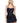 KYOTO TANK BUBBLE DRESS - BLACK - Spinwave Pickleball Inc.