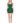 MADRID BUBBLE DRESS - COURT GREEN - Spinwave Pickleball Inc.