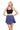 RIO SKIRT - BLUE NAVY - Spinwave Pickleball Inc.