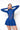LOS ANGELES LOW-ZIP CORSET DRESS - NAVY - Spinwave Pickleball Inc.