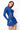 LOS ANGELES LOW-ZIP CORSET DRESS - NAVY - Spinwave Pickleball Inc.