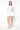 LOS ANGELES LOW-ZIP CORSET DRESS - WHITE - Spinwave Pickleball Inc.