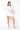 LOS ANGELES LOW-ZIP CORSET DRESS - WHITE - Spinwave Pickleball Inc.