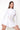 LOS ANGELES LOW-ZIP CORSET DRESS - WHITE - Spinwave Pickleball Inc.