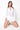 LOS ANGELES LOW-ZIP CORSET DRESS - WHITE - Spinwave Pickleball Inc.