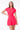 LONDON LOW-ZIP CORSET DRESS - BRIGHT CORAL - Spinwave Pickleball Inc.