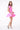 VIENNA LOW-ZIP CORSET DRESS - PRETTY IN PINK - Spinwave Pickleball Inc.