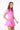 VIENNA LOW-ZIP CORSET DRESS - PRETTY IN PINK - Spinwave Pickleball Inc.