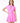 VIENNA LOW-ZIP CORSET DRESS - PRETTY IN PINK - Spinwave Pickleball Inc.