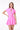VIENNA LOW-ZIP CORSET DRESS - PRETTY IN PINK - Spinwave Pickleball Inc.