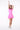 VIENNA LOW-ZIP CORSET DRESS - PRETTY IN PINK - Spinwave Pickleball Inc.