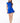 LONDON LOW-ZIP CORSET DRESS - ELECTRIC BLUE - Spinwave Pickleball Inc.