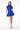 LONDON LOW-ZIP CORSET DRESS - ELECTRIC BLUE - Spinwave Pickleball Inc.