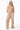 OLSO FRENCH TERRY PLEATED CROP HOODIE - SNOW WASH TAN - Spinwave Pickleball Inc.