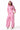 AMSTERDAM FRENCH TERRY TRACK PANT - SNOW WASH PINK - Spinwave Pickleball Inc.