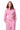 CALGARY CORSET FRENCH TERRY ZIP HOODIE - SNOW WASH PINK - Spinwave Pickleball Inc.