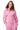 CALGARY CORSET FRENCH TERRY ZIP HOODIE - SNOW WASH PINK - Spinwave Pickleball Inc.