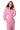 CALGARY CORSET FRENCH TERRY ZIP HOODIE - SNOW WASH PINK - Spinwave Pickleball Inc.