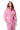 CALGARY CORSET FRENCH TERRY ZIP HOODIE - SNOW WASH PINK - Spinwave Pickleball Inc.