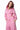 CALGARY CORSET FRENCH TERRY ZIP HOODIE - SNOW WASH PINK - Spinwave Pickleball Inc.
