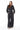 CALGARY CORSET FRENCH TERRY ZIP HOODIE - SNOW WASH BLACK - Spinwave Pickleball Inc.