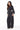 CALGARY CORSET FRENCH TERRY ZIP HOODIE - SNOW WASH BLACK - Spinwave Pickleball Inc.