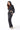 AMSTERDAM FRENCH TERRY TRACK PANT - SNOW WASH BLACK - Spinwave Pickleball Inc.