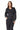 CALGARY CORSET FRENCH TERRY ZIP HOODIE - SNOW WASH BLACK - Spinwave Pickleball Inc.