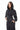 CALGARY CORSET FRENCH TERRY ZIP HOODIE - SNOW WASH BLACK - Spinwave Pickleball Inc.