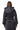 CALGARY CORSET FRENCH TERRY ZIP HOODIE - SNOW WASH BLACK - Spinwave Pickleball Inc.
