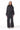 AMSTERDAM FUNNEL FRENCH TERRY HOODIE - SNOW WASH BLACK - Spinwave Pickleball Inc.