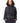 AMSTERDAM FUNNEL FRENCH TERRY HOODIE - SNOW WASH BLACK - Spinwave Pickleball Inc.