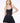 TOKYO TANK DRESS - BLACK - Spinwave Pickleball Inc.