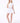 LONDON HIGH-ZIP CORSET DRESS - WHITE - Spinwave Pickleball Inc.