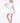 VIENNA HIGH-ZIP CORSET DRESS - WHITE - Spinwave Pickleball Inc.