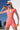 BERLIN CORSET ROMPER - CORAL - Spinwave Pickleball Inc.