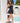 MADRID BUBBLE DRESS - BLACK POLKA DOT - Spinwave Pickleball Inc.