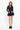 ROME LONG SLEEVE BUBBLE DRESS - BLACK - Spinwave Pickleball Inc.
