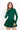 ROME LONG SLEEVE BUBBLE DRESS - EMERALD - Spinwave Pickleball Inc.
