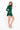 ROME LONG SLEEVE BUBBLE DRESS - EMERALD - Spinwave Pickleball Inc.