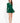 ROME LONG SLEEVE BUBBLE DRESS - EMERALD - Spinwave Pickleball Inc.