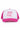 PEARL POWER STACKED TRUCKER HAT - BUBBLE HOT PINK/White - Spinwave Pickleball Inc.
