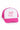 PEARL POWER STACKED TRUCKER HAT - BUBBLE HOT PINK/White - Spinwave Pickleball Inc.