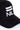 SMASH SUEDED CAP - BLACK/WHITE - Spinwave Pickleball Inc.