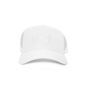 11Nil ELEVATED TRUCKER HAT - WHITE