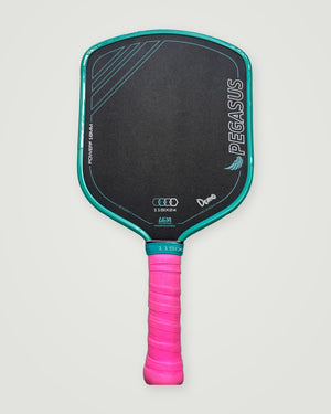 11SIX24 Pegasus Power 2 16mm Teal Pickleball Paddle — Spinwave Certified Pre-Owned (Excellent)