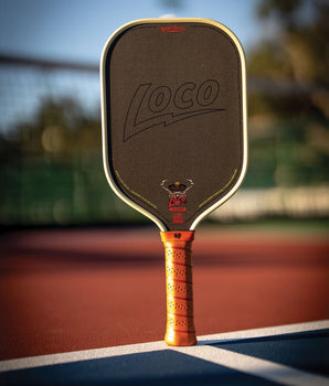 The Loco 16mm Pickleball Paddle - Elongated - Spinwave Pickleball Inc.